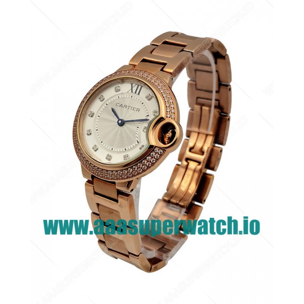 Cartier Replica Ballon Bleu WE902062 - 33 MM
