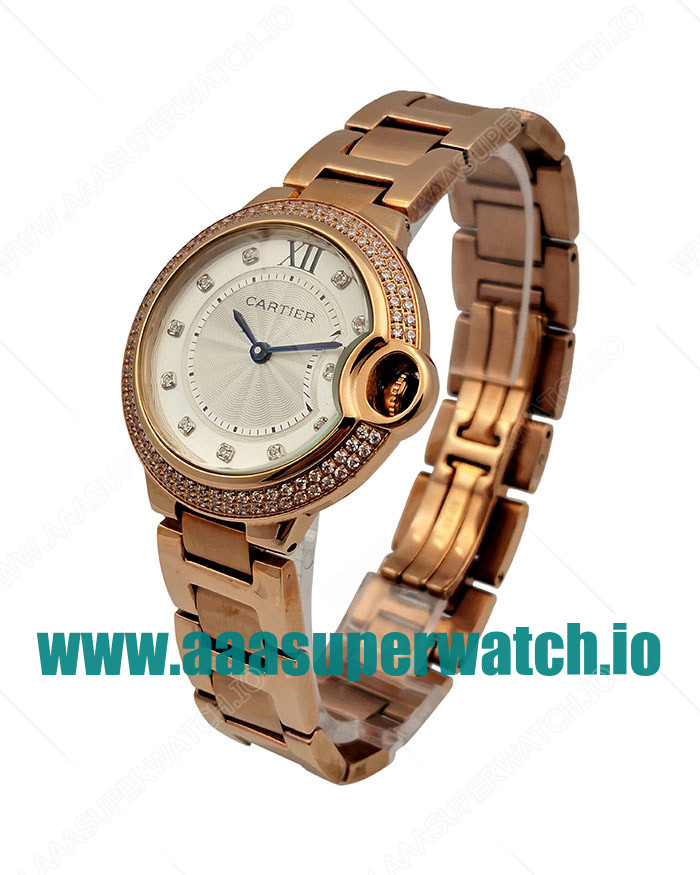 Cartier Replica Ballon Bleu WE902062 - 33 MM