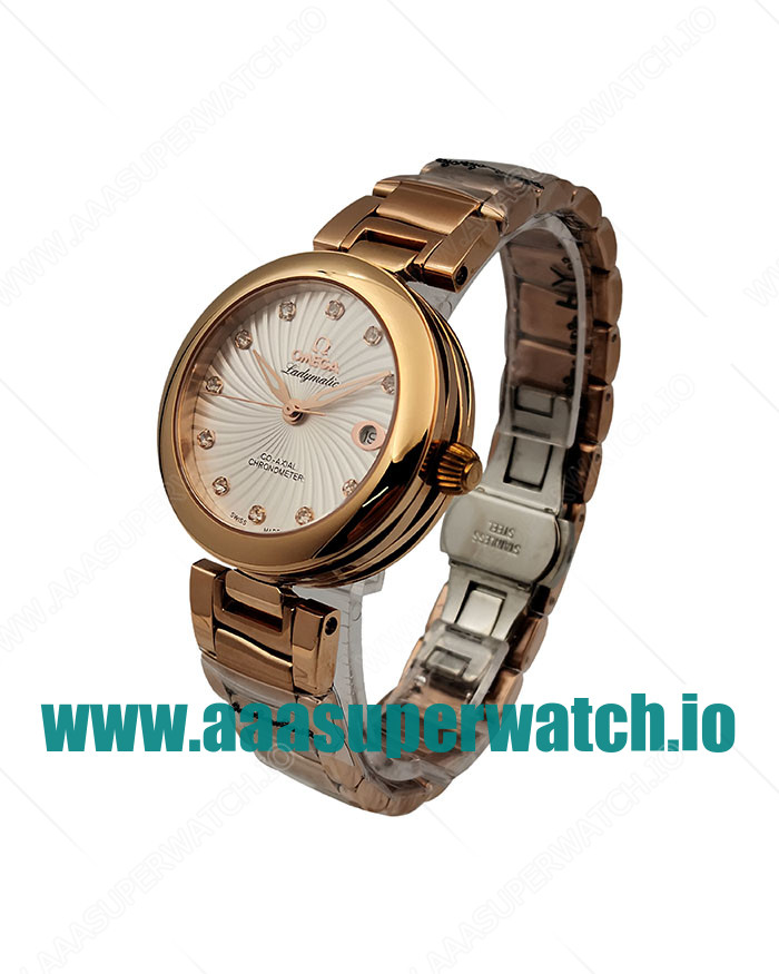 Omega Replica De Ville Ladymatic 425.60.34.20.55.001 - 34 MM