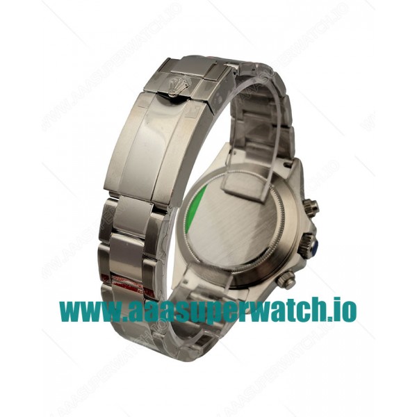 Replica Rolex Daytona Cosmograph 116500LN N Stainless Steel Black Dial Swiss 4130 Run 6@SEC
