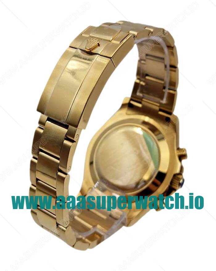 Replica Rolex Yacht-Master II 116688 JF Yellow Gold White Dial Swiss 7750