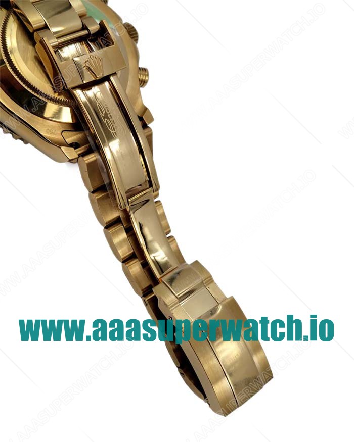 Replica Rolex Yacht-Master II 116688 JF Yellow Gold White Dial Swiss 7750