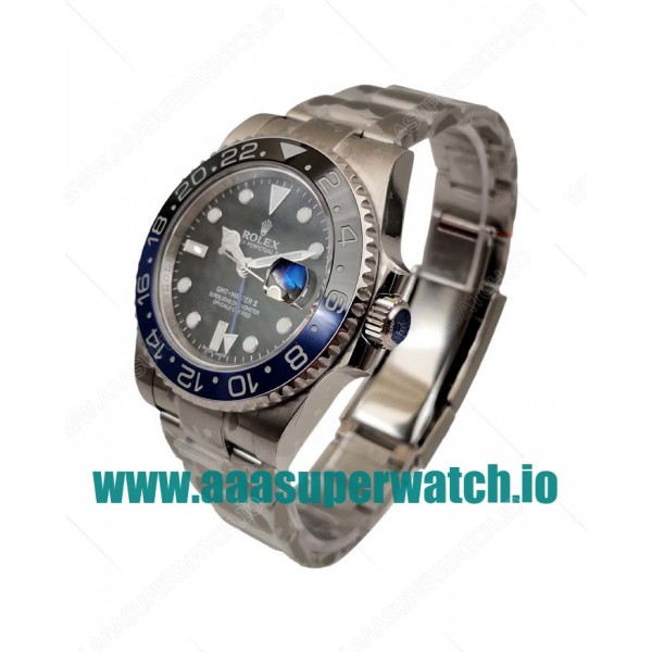 Replica Rolex GMT-Master II 116710BLNR Batman V7 Stainless Steel Black Dial Swiss 3186