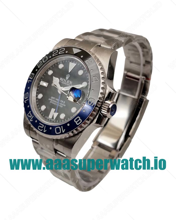Replica Rolex GMT-Master II 116710BLNR Batman V7 Stainless Steel Black Dial Swiss 3186