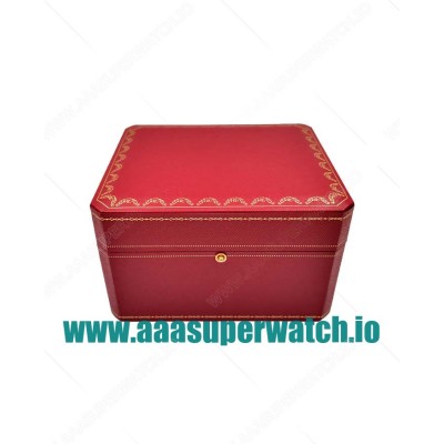 Cartier Original Style Red Wooden Box