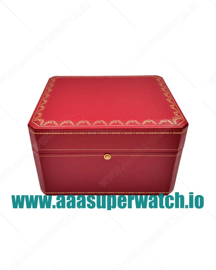 Cartier Original Style Red Wooden Box