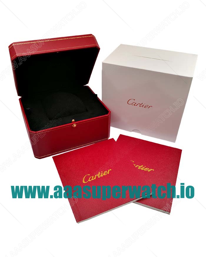 Cartier Original Style Red Wooden Box