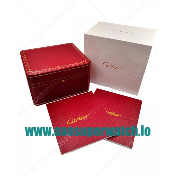 Cartier Original Style Red Wooden Box