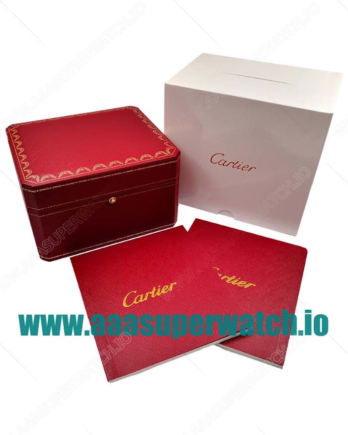 Cartier Original Style Red Wooden Box