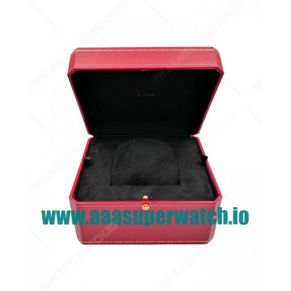 Cartier Original Style Red Wooden Box
