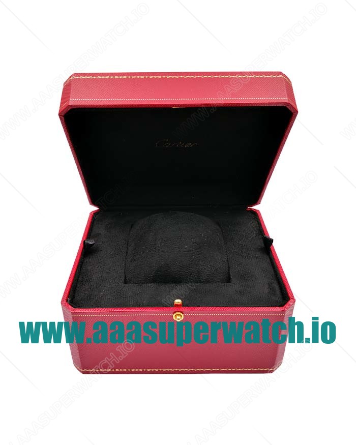 Cartier Original Style Red Wooden Box