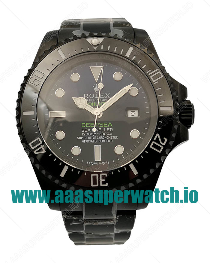 Replica Rolex Deepsea 116660 Jacques Piccard V5 PVD D-Blue Dial Swiss 2836-2