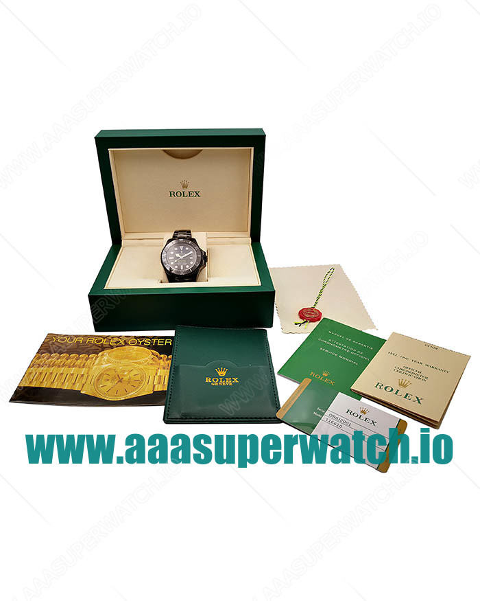 Replica Rolex Deepsea 116660 Jacques Piccard V5 PVD D-Blue Dial Swiss 2836-2