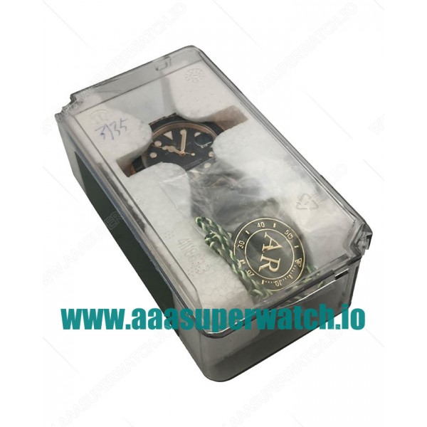 Replica Rolex Yacht-Master 40 116655 AR Rose Gold Black Dial Swiss 3135