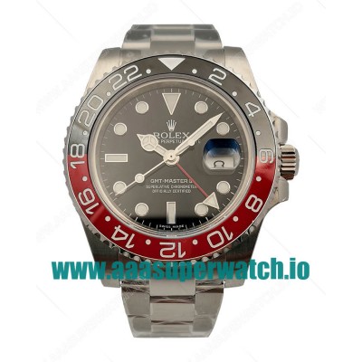 Replica Rolex GMT-Master II 116710BLNR UR Stainless Steel Black Dial Swiss 2836-2