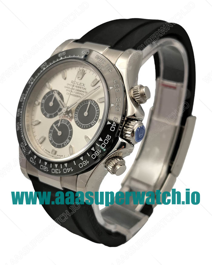 Replica Rolex Daytona Cosmograph 116519LN JH Stainless Steel Silver Dial Swiss 4130 Run 6@SEC