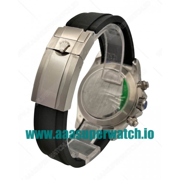 Replica Rolex Daytona Cosmograph 116519LN JH Stainless Steel Silver Dial Swiss 4130 Run 6@SEC