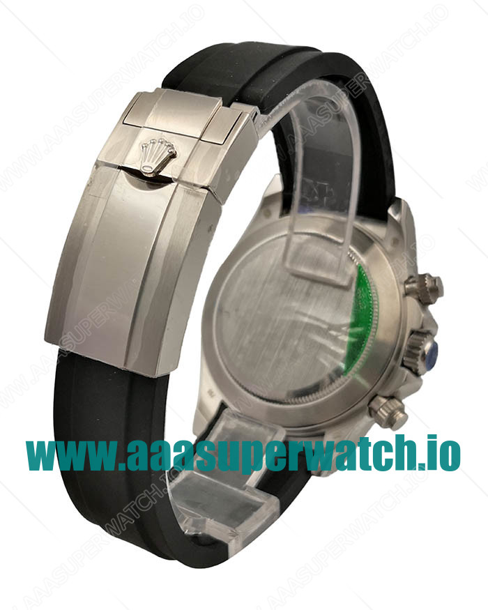 Replica Rolex Daytona Cosmograph 116519LN JH Stainless Steel Silver Dial Swiss 4130 Run 6@SEC