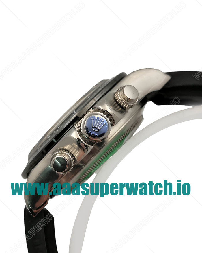 Replica Rolex Daytona Cosmograph 116519LN JH Stainless Steel Silver Dial Swiss 4130 Run 6@SEC