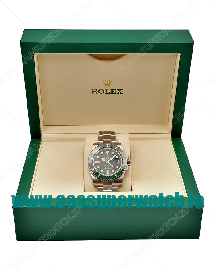 Replica Rolex Submariner Date 116610LV 2018 N V9S Stainless Steel 904L Green Dial Swiss 3135