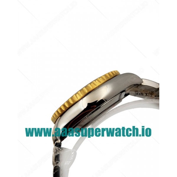  Replica Rolex Yacht-Master II 116681 V5 Stainless Steel & Yellow Gold White Dial Swiss 7750