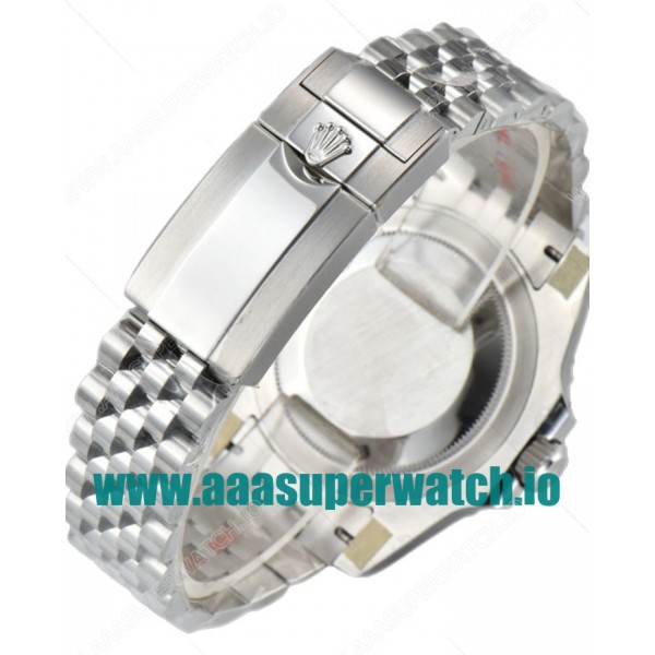 Replica Rolex GMT-Master II 126710BLRO C Factory Stainless Steel Black Dial Swiss 3186