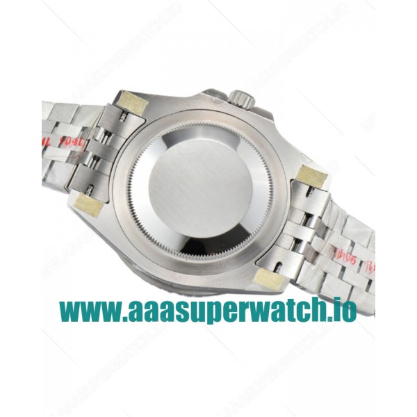 Replica Rolex GMT-Master II 126710BLRO C Factory Stainless Steel Black Dial Swiss 3186