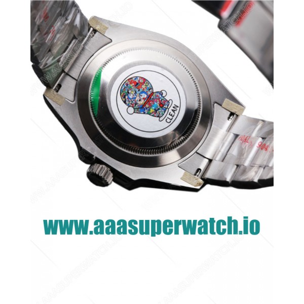Replica Rolex GMT-Master II 116710LN C Factory Stainless Steel Black Dial Swiss 3186