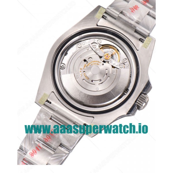 Replica Rolex GMT-Master II 116710LN C Factory Stainless Steel Black Dial Swiss 3186