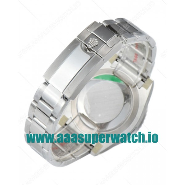 Replica Rolex GMT-Master II 126710BLNR C Factory Stainless Steel Black Dial Swiss 3186 