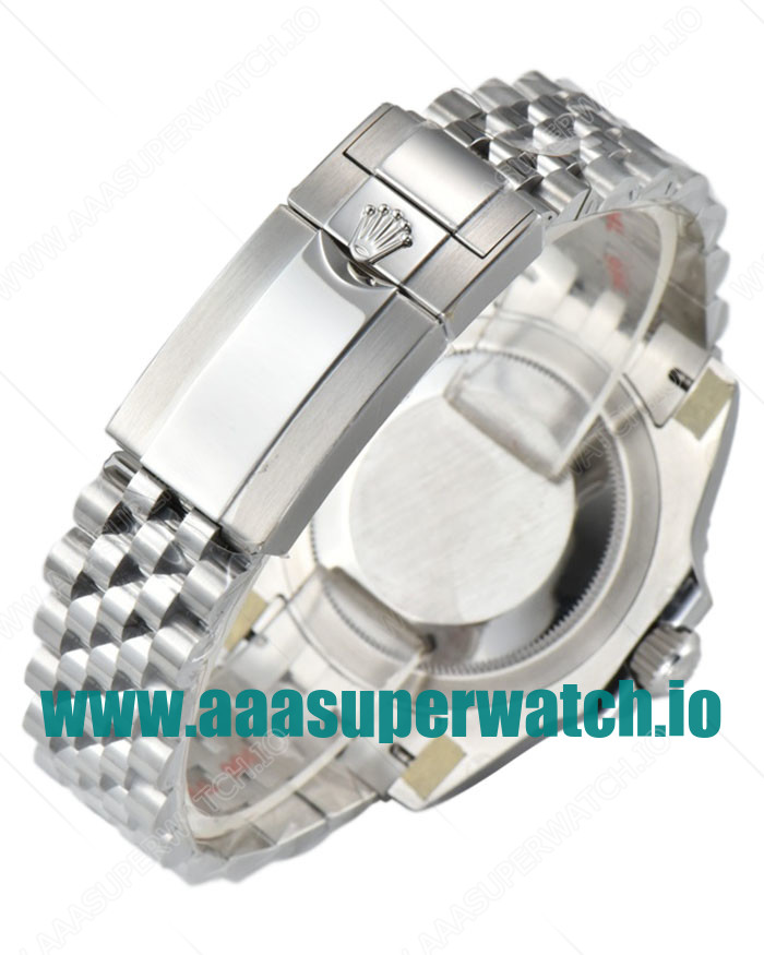 Replica Rolex GMT-Master II 126710BLNR C Factory Stainless Steel Black Dial Swiss 3186 