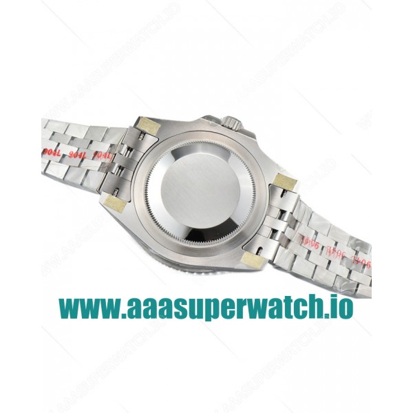Replica Rolex GMT-Master II 126710BLNR C Factory Stainless Steel Black Dial Swiss 3186 