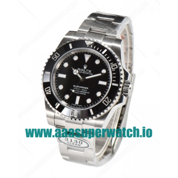 Replica Rolex Submariner 114060 C Factory Stainless Steel Black Dial Swiss 3130