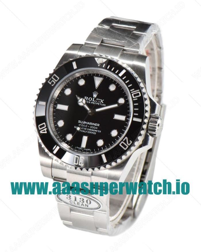 Replica Rolex Submariner 114060 C Factory Stainless Steel Black Dial Swiss 3130