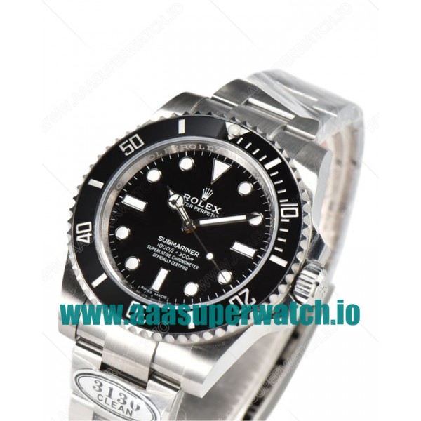 Replica Rolex Submariner 114060 C Factory Stainless Steel Black Dial Swiss 3130