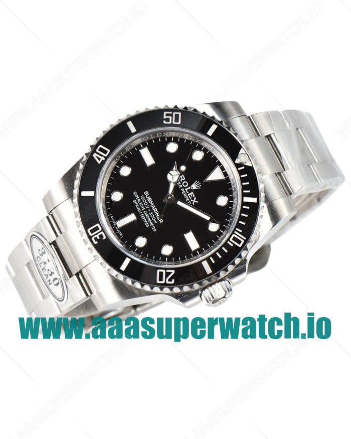 Replica Rolex Submariner 114060 C Factory Stainless Steel Black Dial Swiss 3130