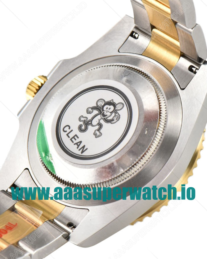 Replica Rolex Submariner 116613LN C Factory Stainless Steel & Gold Black Dial Swiss 3135