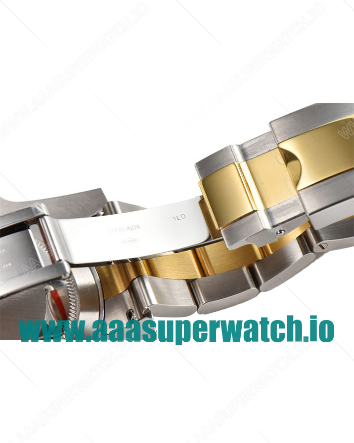 Replica Rolex Submariner 116613LN C Factory Stainless Steel & Gold Black Dial Swiss 3135