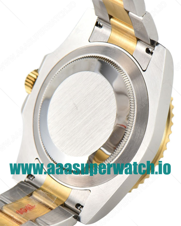 Replica Rolex Submariner 116613LN C Factory Stainless Steel & Gold Black Dial Swiss 3135