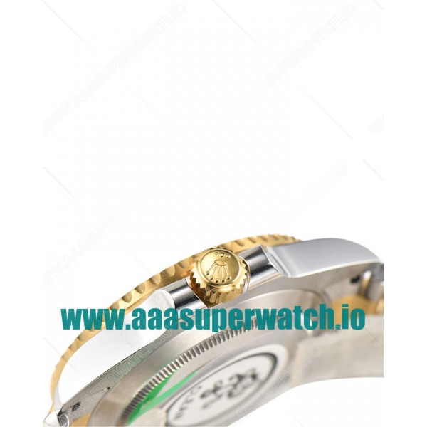Replica Rolex Submariner 116613LN C Factory Stainless Steel & Gold Black Dial Swiss 3135