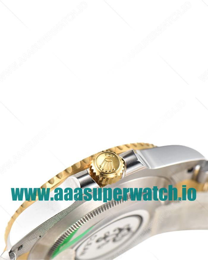 Replica Rolex Submariner 116613LN C Factory Stainless Steel & Gold Black Dial Swiss 3135