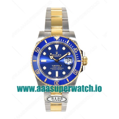 Replica Rolex Submariner 116613LB C Factory Stainless Steel & Gold Blue Dial Swiss 3135