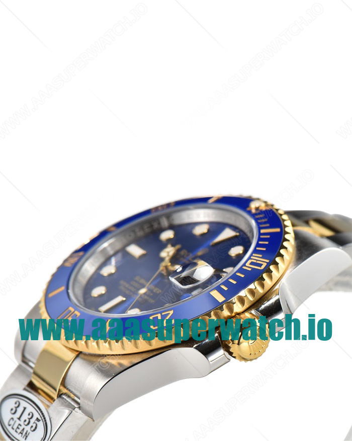 Replica Rolex Submariner 116613LB C Factory Stainless Steel & Gold Blue Dial Swiss 3135
