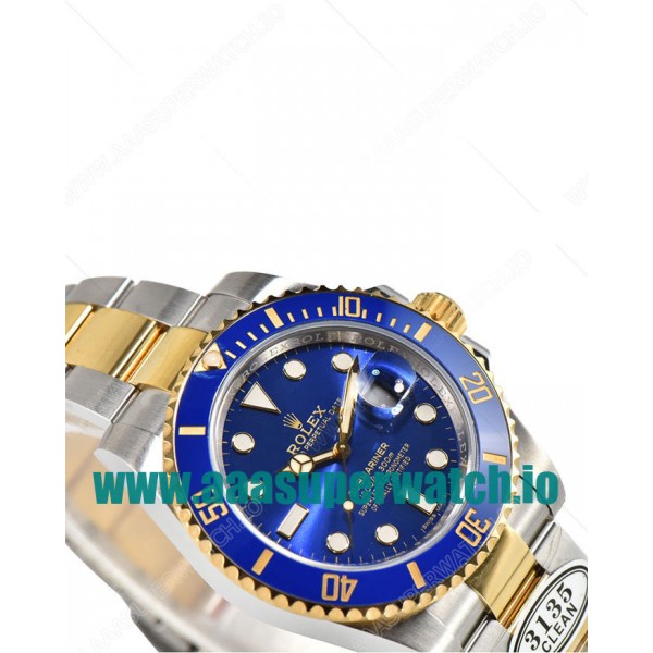 Replica Rolex Submariner 116613LB C Factory Stainless Steel & Gold Blue Dial Swiss 3135
