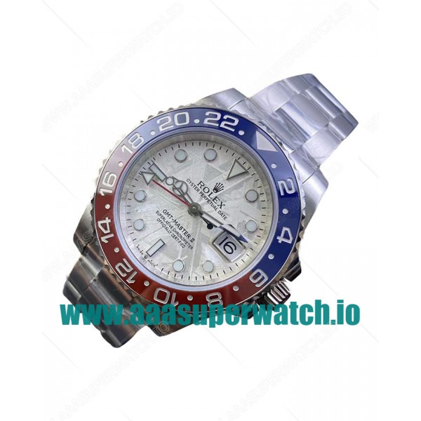 Replica Rolex GMT-Master II 126719BLRO C Factory Stainless Steel Meteorite Dial Swiss 3186 