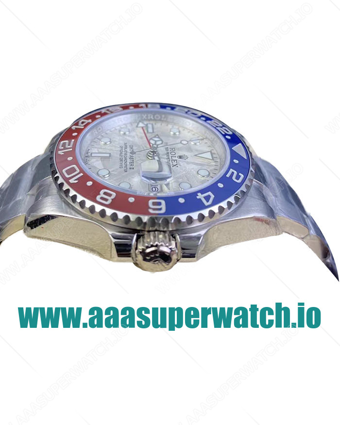Replica Rolex GMT-Master II 126719BLRO C Factory Stainless Steel Meteorite Dial Swiss 3186 