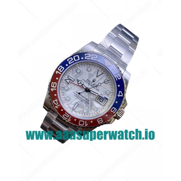 Replica Rolex GMT-Master II 126719BLRO C Factory Stainless Steel Meteorite Dial Swiss 3186 
