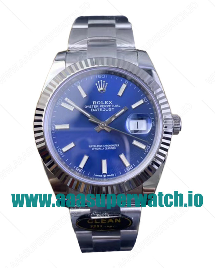 Replica Rolex Datejust 126334 C Factory Stainless Steel Blue Dial Swiss 3235