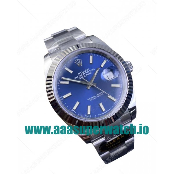 Replica Rolex Datejust 126334 C Factory Stainless Steel Blue Dial Swiss 3235