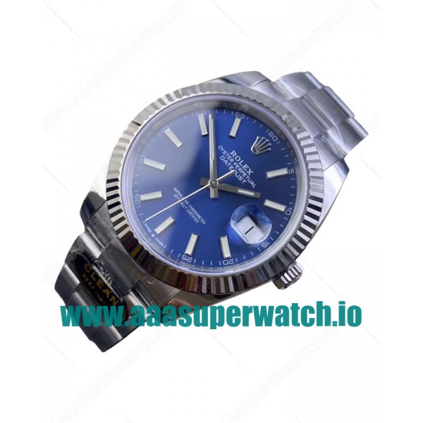 Replica Rolex Datejust 126334 C Factory Stainless Steel Blue Dial Swiss 3235